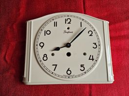 Horloge murale Junghans boîtier blanc fonctionne bon état