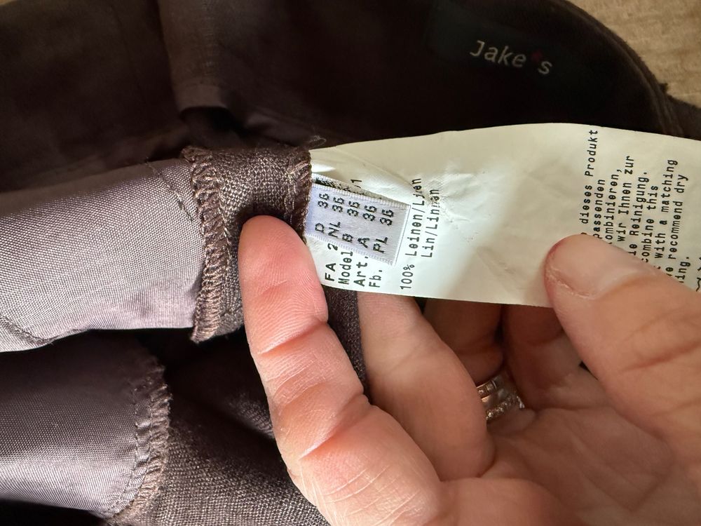 Ensembles & Tailleurs: Anzug Leinen 36 – D'occasion à Brugg AG par Simone28 2