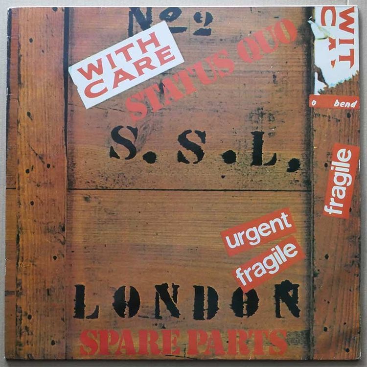Status Quo Spare Parts Deutsche Reissue von 1987 RARE Kaufen
