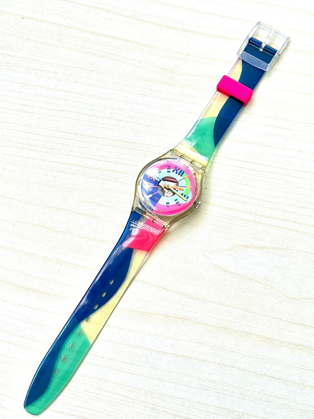 Swatch Orologi: Swatch Uhr, Sommer-Look! – Usato da Grenchen venduto da chththl 1
