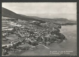 Carte P ( St.-Aubin / Le Lac de Neuchâtel et Chaumont )