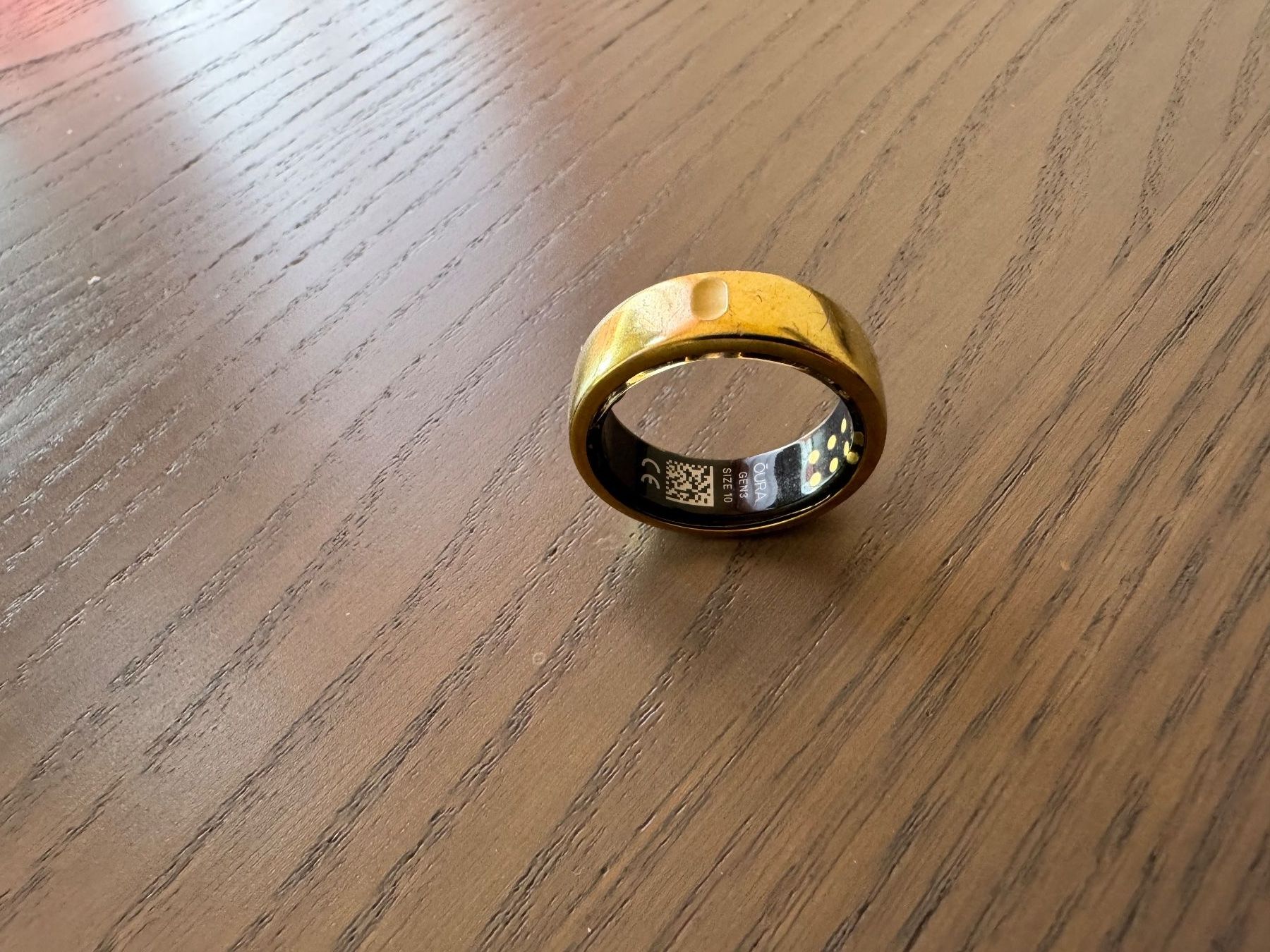 Oura Ringe: Oura Gesundheitsring, Generation 3, Grösse 10, gold – Gebraucht aus Hedingen von nixliz15 1