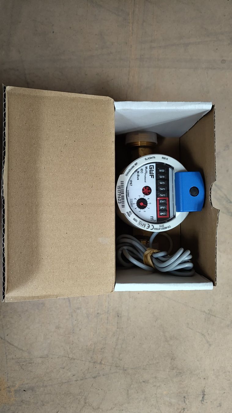 Messen: GWF UNICOcoder MP Q3 4 G1B DN20 L130 Wasserzähler M-Bus Neu – Neu und originalverpackt aus Nürensdorf von RinoElectronics 1