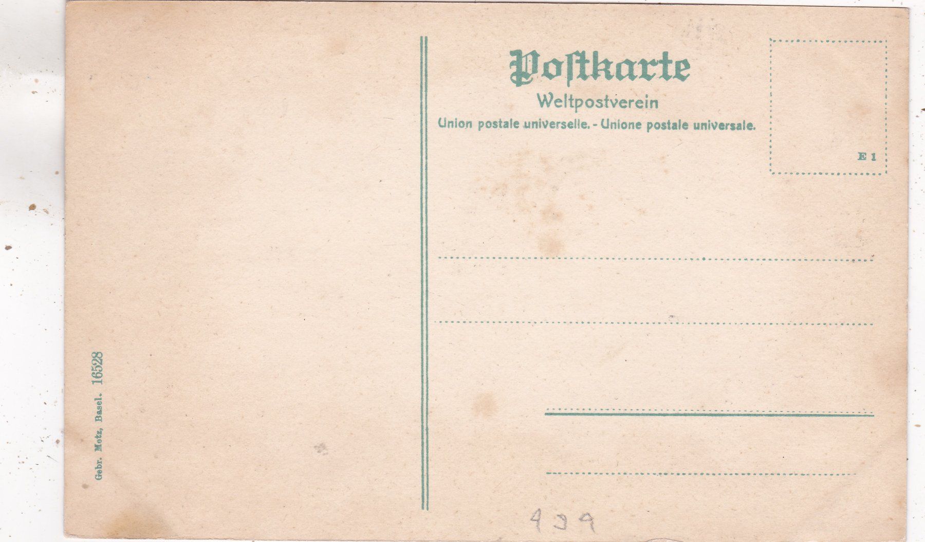 Cartoline postali: Basel Rathausuhr – Usato da Herisau venduto da Lisegrat2008 1
