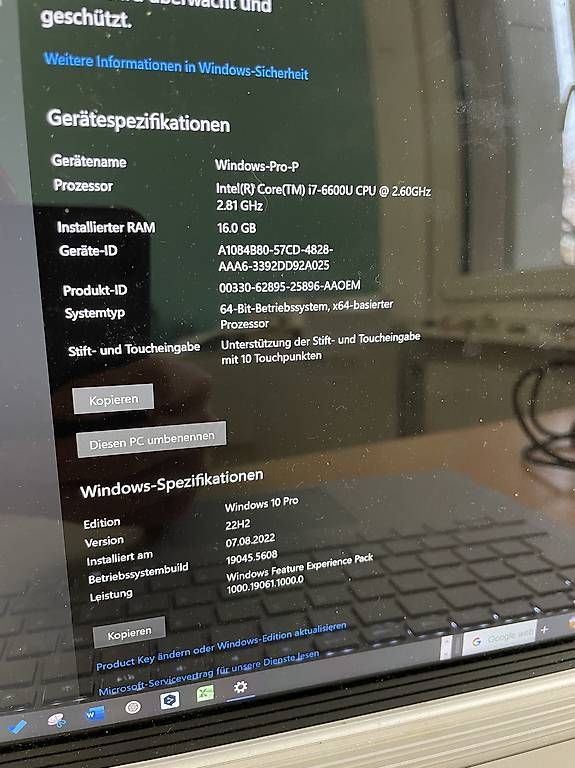 Microsoft Notebook: Windows Surface Pro Laptop – Usato da Meilen venduto da Safssport1 2