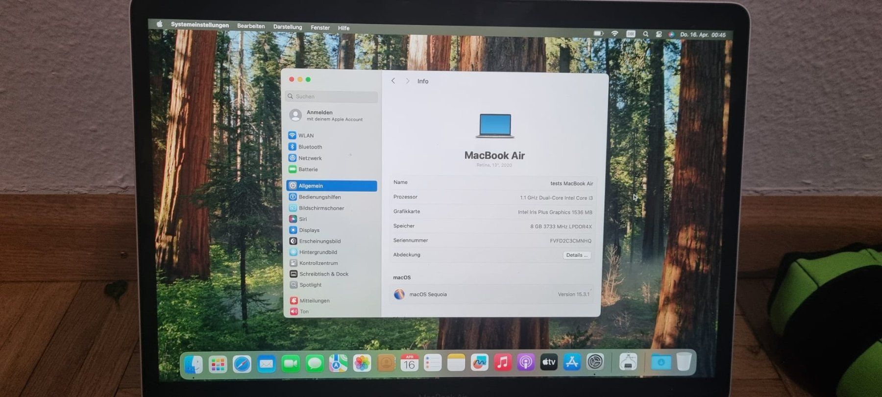 Apple Notebook: MacBook Air (2020) – Usato da Basel venduto da Dawid1713 4