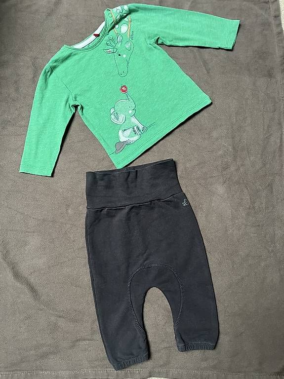 Lotti & Set di vestiti: Süsses Set S.Oliver Gr.62 Hose & Shirt – Usato da Hettlingen venduto da SaMiViJu