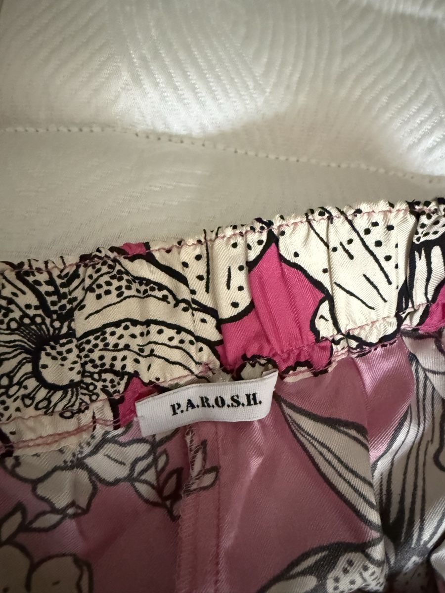 Pantaloni: PAROSH Silk Floral Pants, Size S  – Usato da Zürich venduto da ifi_zp8b 3