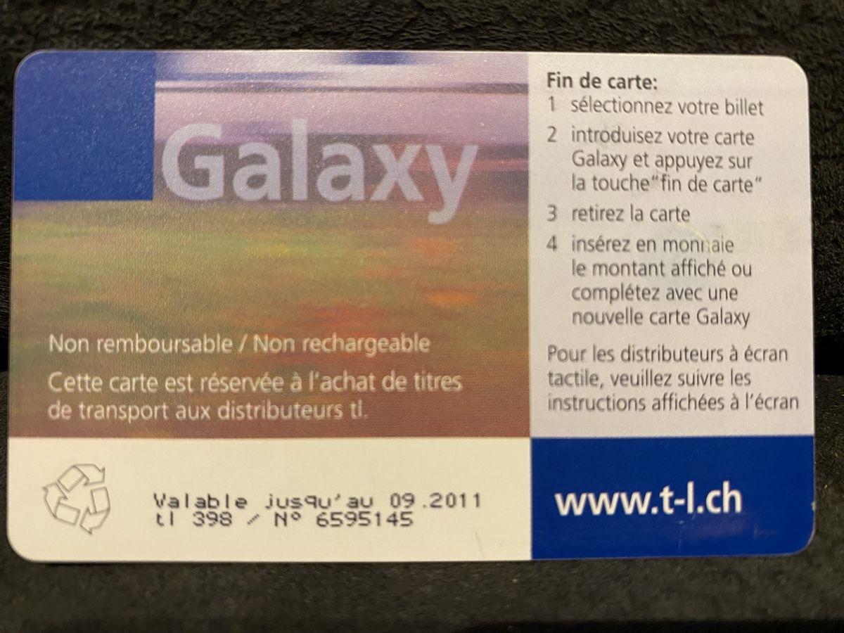 Schede telefoniche: Carte TL 398 – Usato da Lausanne venduto da babacard10 1