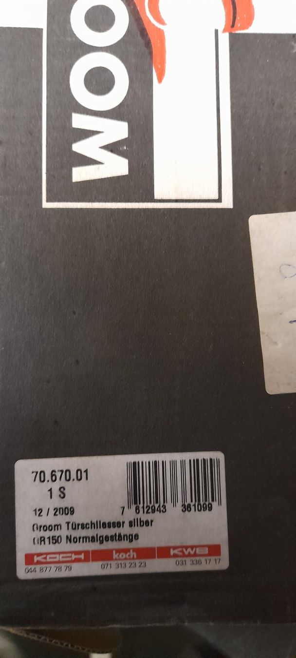 Eisenwaren: Türschliesser neu original verpackt – Neu und originalverpackt aus Stetten AG von TheKu8248
