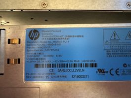 Power Supply 460Watt, SP: 511777-001, PN: 499250-201