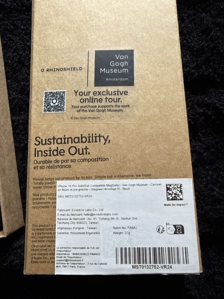 Apple Cover & Protezioni schermo: Coque Rhinoshield iPhone 16 Pro - Motif oiseau & fleurs – Nuovo e nell'imballaggio originale da Epesses venduto da Deb-oh 3