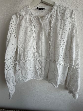 Zara Bluse weiss
