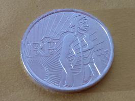 Frankreich 5 Euro "La Semeuse" 2008 Silber