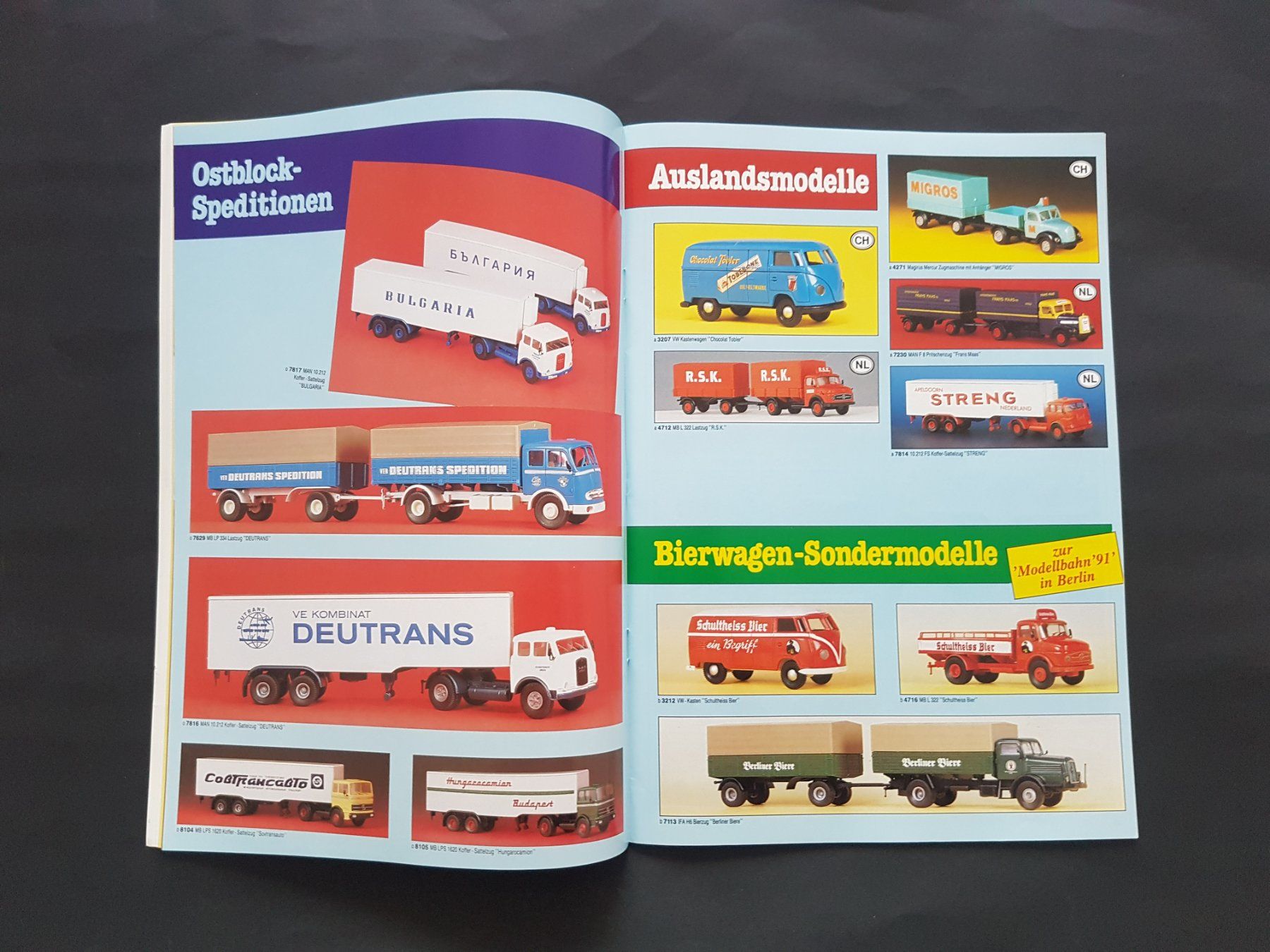 Brekina Modellini d'auto: Brekina Autoheft, Gesamtprogramm 1991/1992, 67 pages – Nuovo (secondo la descrizione) da Martigny venduto da Abm1000 2