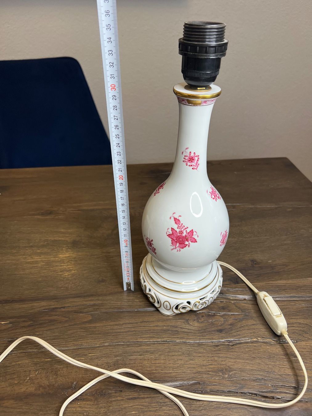 Herend Lampade: Herend Tischlampe (ohne Schirm) – Usato da Wallisellen venduto da kar_9wjc 1