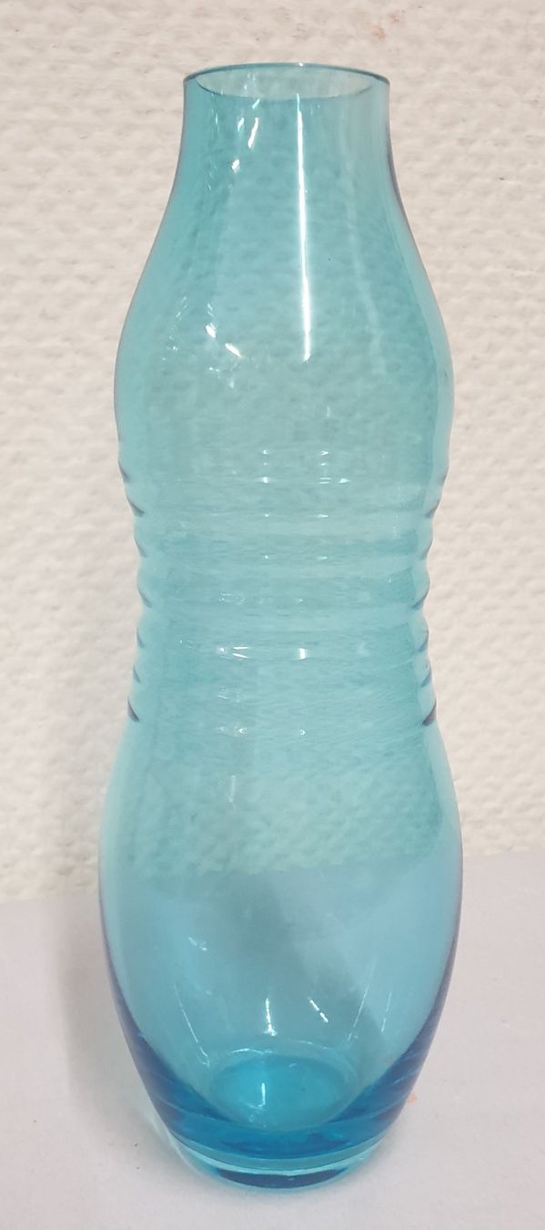 Villeroy & Boch Vasi & Recipienti: Blaue Vase Glasvase Villeroy & Boch – Usato da Emmen venduto da magelan