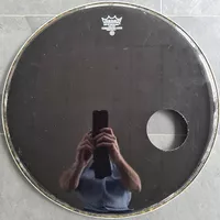 Schlagzeugfell Remo 20" Powerstroke 3 Bass Reso Ebony