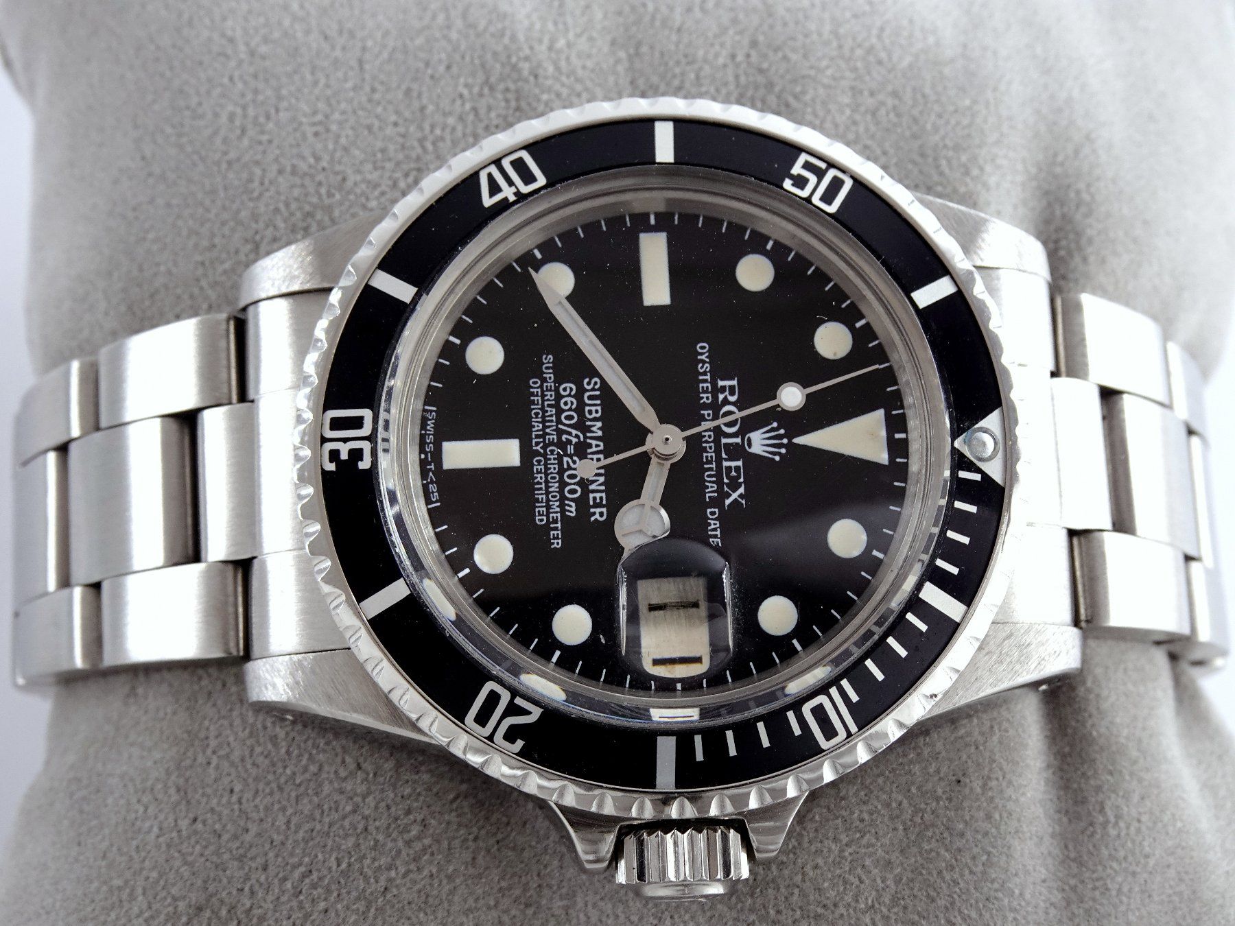 Rolex Orologi: ROLEX 1979 SUBMARINER REF. 1680 MATTE DIAL VINTAGE-UHR – Usato da Zürich venduto da SWISSTIMEARTS-AG 3