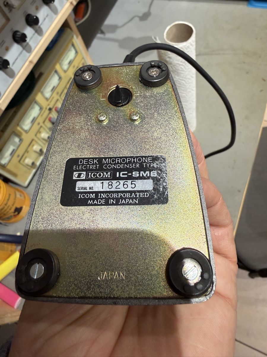 Icom Microfoni: Icom SM6 Standmikrofon – Usato da Lützelflüh-Goldbach venduto da Wurschdsalat 1