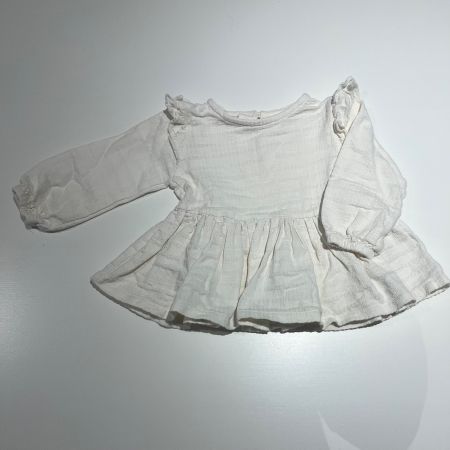 Next süsse Tunika, Bluse, weiss, Gr. 74, w. Neu