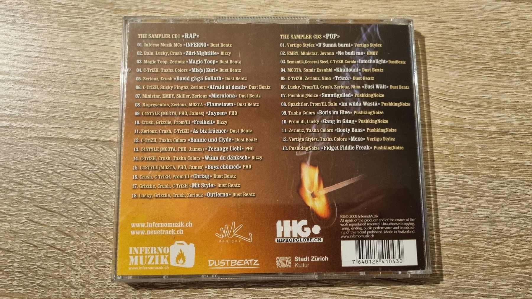 CD: Inferno Muzik - The Sampler – Usato da Hagenbuch ZH venduto da lecterr55 3