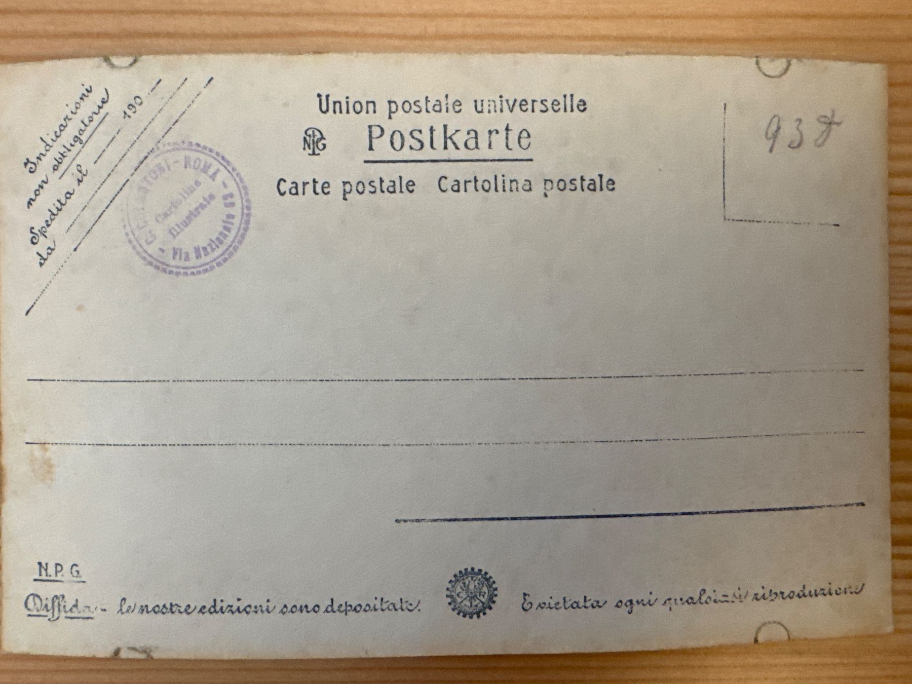 Cartoline postali: Antike Ansichtskarten ITALIEN Capri Veduta della Via Tragara – Usato da Zürich venduto da Tarafo5 1