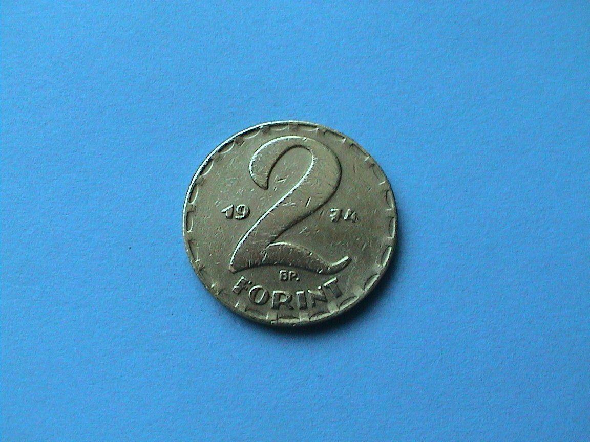 Tutti le monete: 2 Forint - Ungarn - 1974 – Usato da Reinach BL venduto da Dexy62