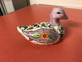 Schöne Dekorative Keramik Ente.