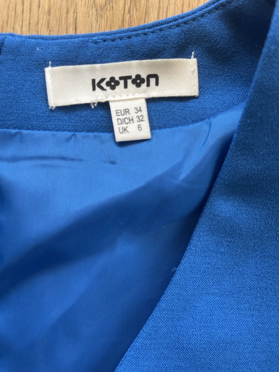 Vestiti: Kleid Koton blau Grösse 34 neuwertig – Usato da Effretikon venduto da erbaeff 1