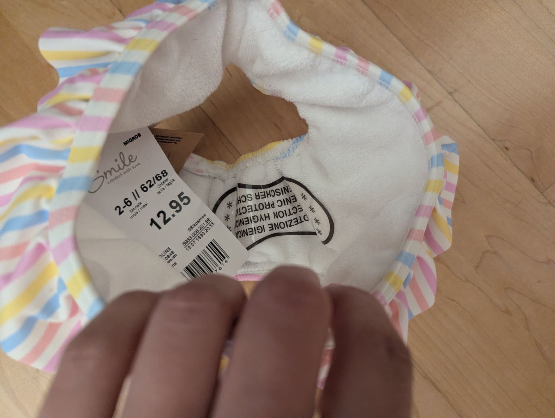 Migros Badekleider & Bikinis: Badeanzug langarm, Grösse 62/68 Neu – Neu und originalverpackt aus Uster von petches 6
