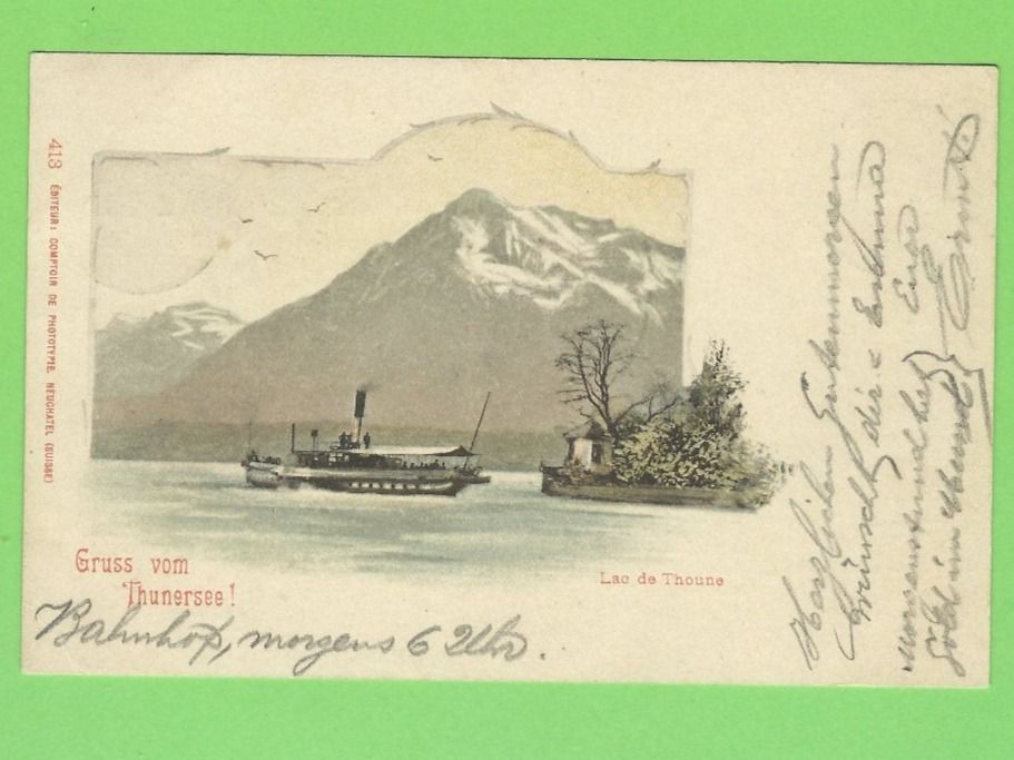Cartes postales: Gruss vom Thunersee – D'occasion à Zürich par t24_de
