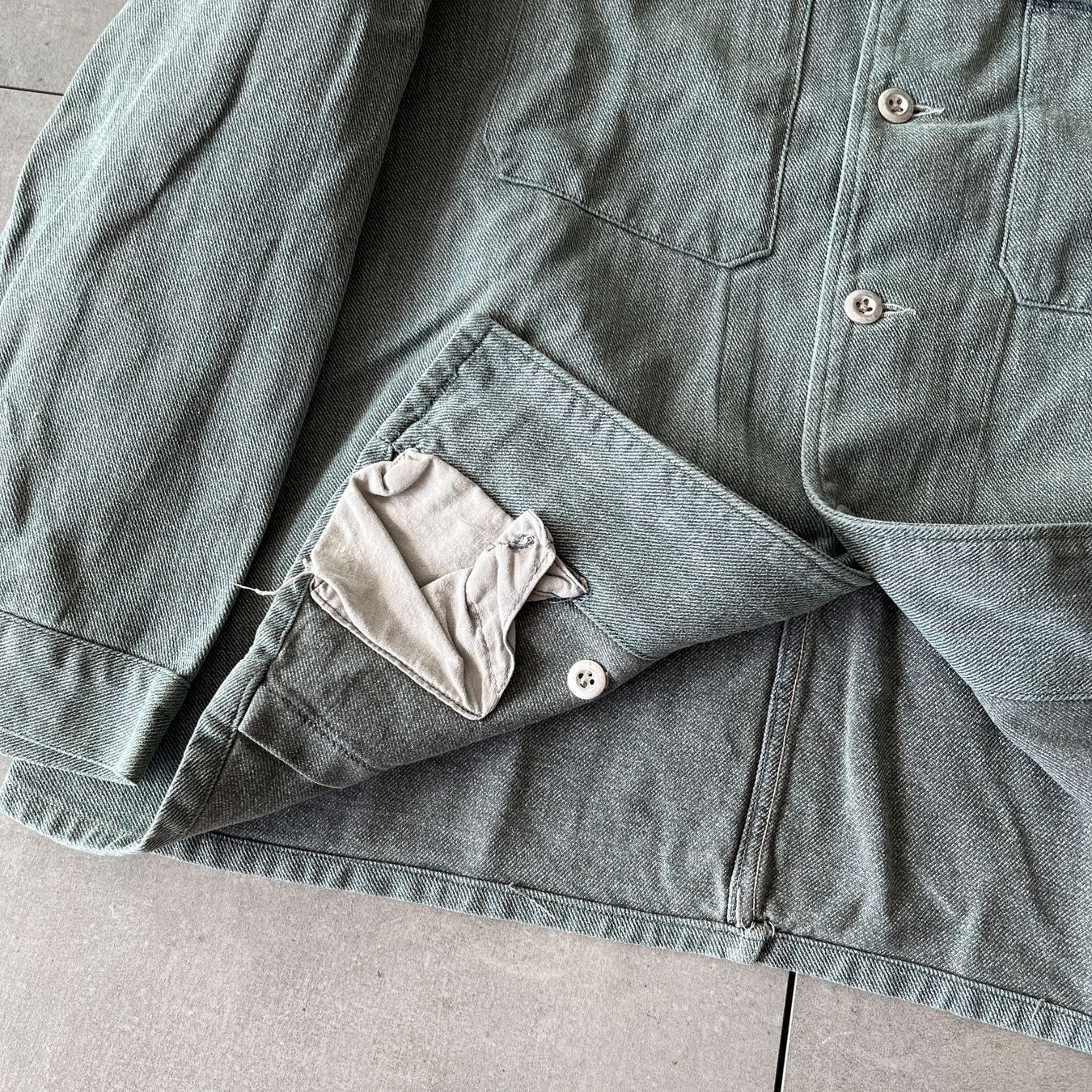 Giacche: 1960s Sappeur Vintage Workwear Engineer Jacket – Usato da Bern venduto da shoprestoredvintage 1