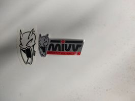 Aufkleber Mivv Auspuff