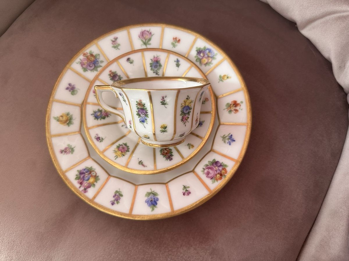 Royal Copenhagen Set di piatti: Royal Kopenhagen Henriette – Usato da Herbriggen venduto da Sehrazade