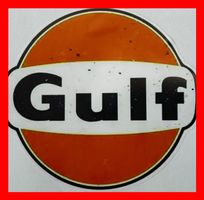 Gulf Sticker Aufkleber Auto Motorrad Öl Kult Rennsport 80er