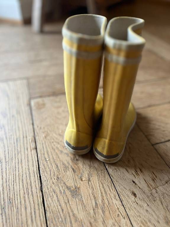 Scarpe per ragazzi: Aigle Gummistiefel 28 Gebrauchsspuren  – Usato da Basel venduto da mos_2xxs 1