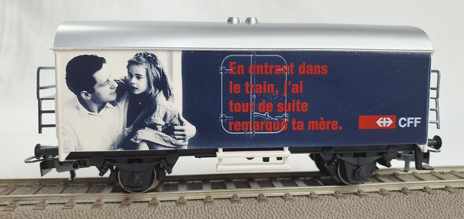 Märklin Modellini di ferrovie: Märklin 4415 SBB Webewagen "Deine Mutter" selten angeboten – Usato da Seon venduto da voAllBah 1