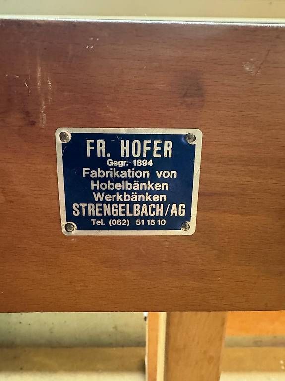 Tutti gli attrezzi: Original FR.HOFER HOBELBÄNKEN – Usato da Suhr venduto da polaris4x4 1