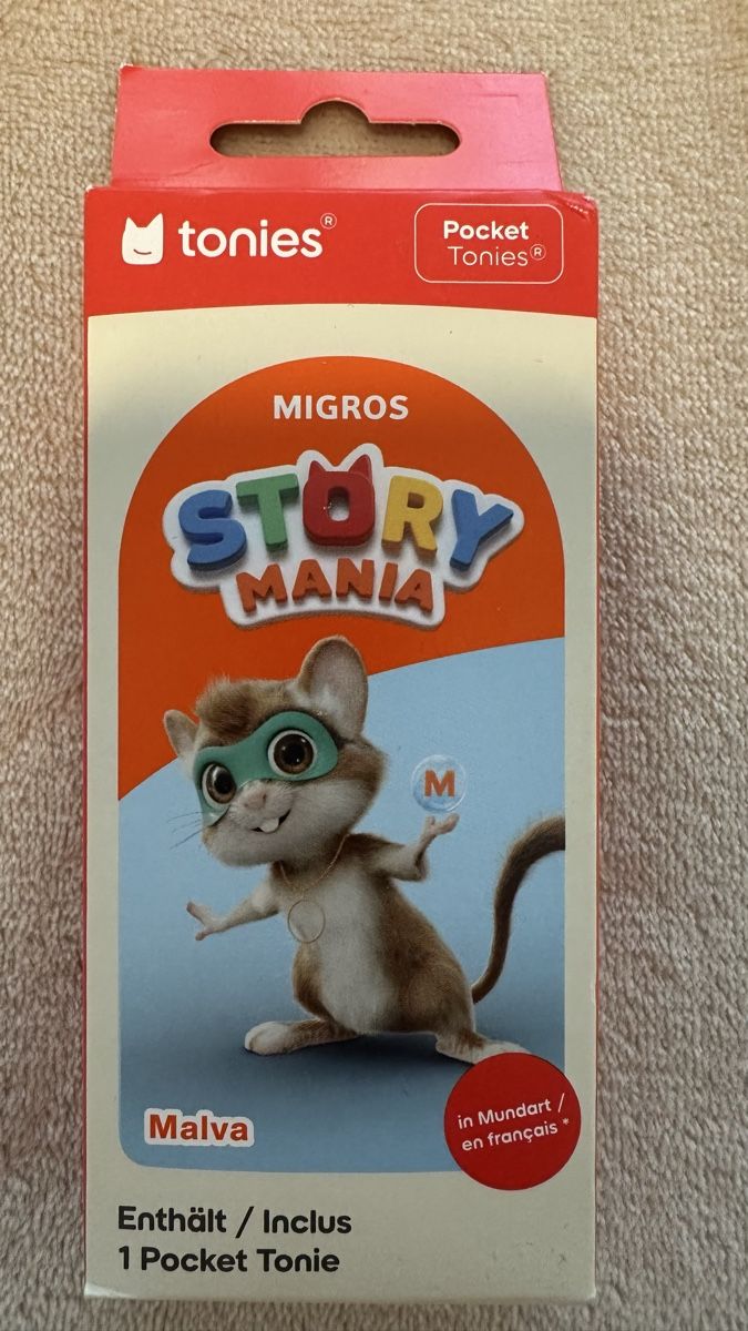 Audiolibri: Pocket Tonie "Malva" Migros -NEU- – Nuovo e nell'imballaggio originale da Wallisellen venduto da nv7