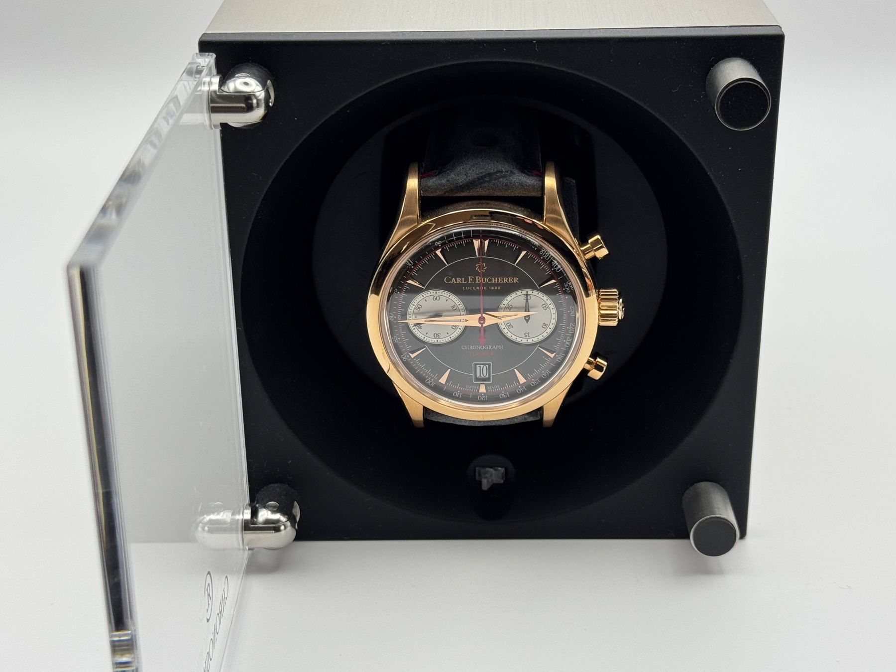 Bucherer Orologi: CARL F. BUCHERER Manero Flyback 43 mm Chronograf – Nuovo (secondo la descrizione) da Luzern venduto da Cabriolet 3