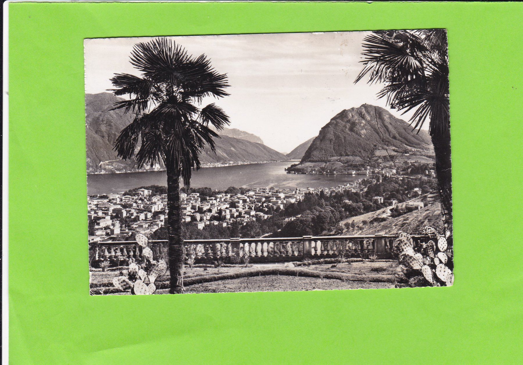 Ansichtskarten: Lugano, Monte S. Salvatore – Gebraucht aus St. Peterzell von neckertal