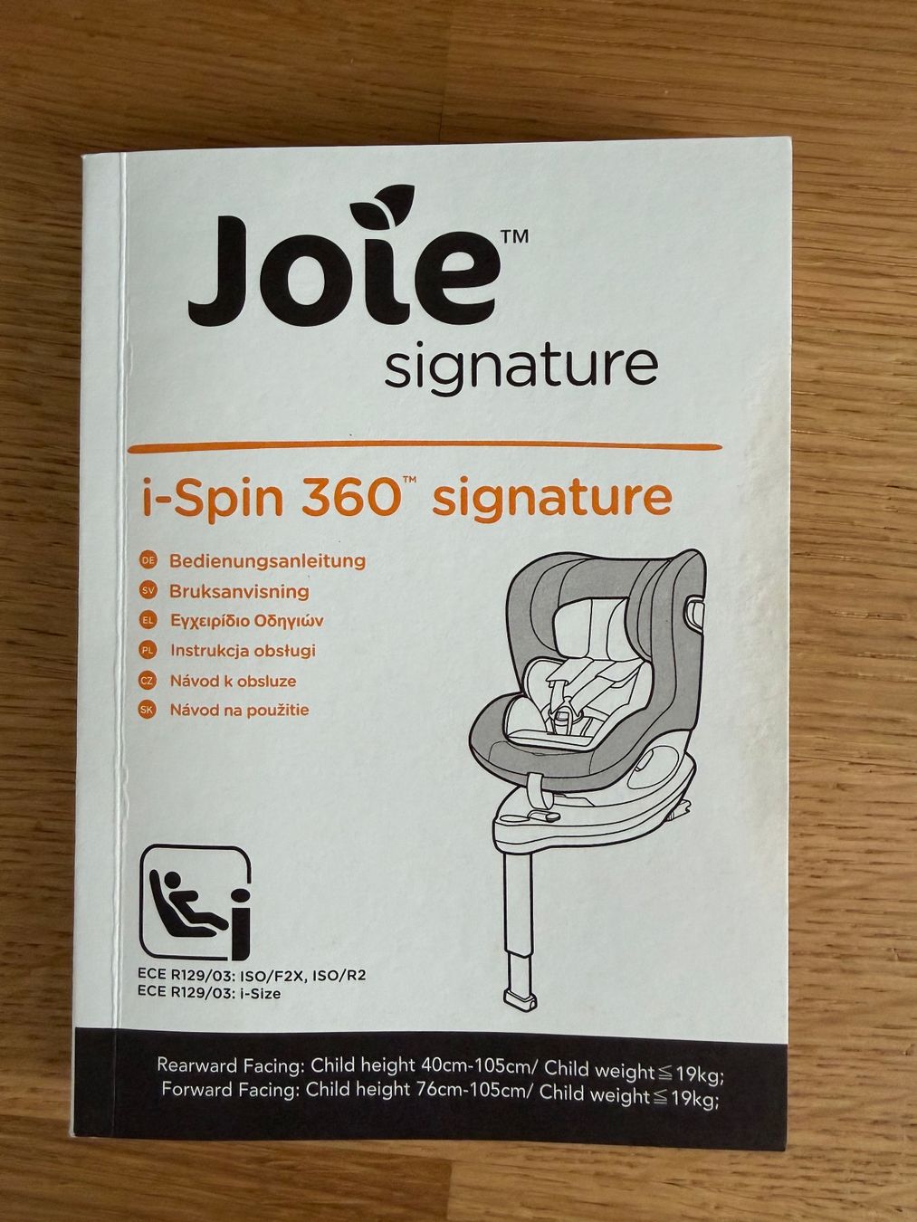 Joie Seggiolini per auto: Joie i-Spin 360 Kindersitz – Usato da Münchenstein venduto da eitopomar 6