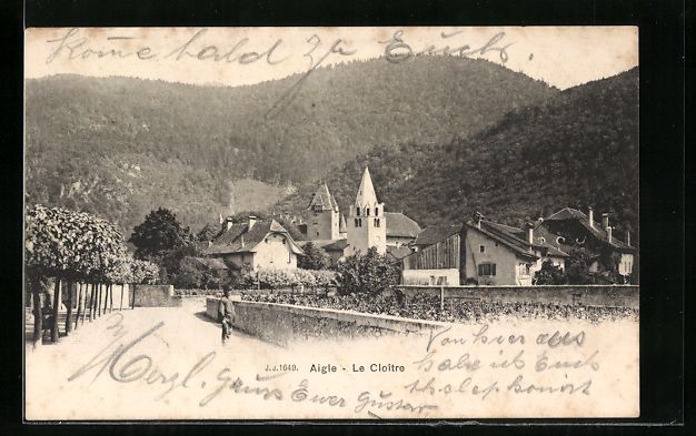 Cartoline postali: AK Aigle, Le Cloître – Usato da Berlin venduto da bartko-reher