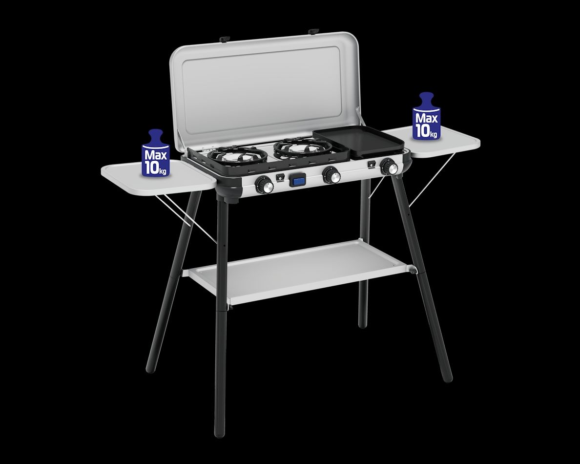 Campingaz Griglie: Camping Kitchen 2 Multi-Cook Plus Gaskocher – Nuovo e nell'imballaggio originale da Basel venduto da Buhara 1