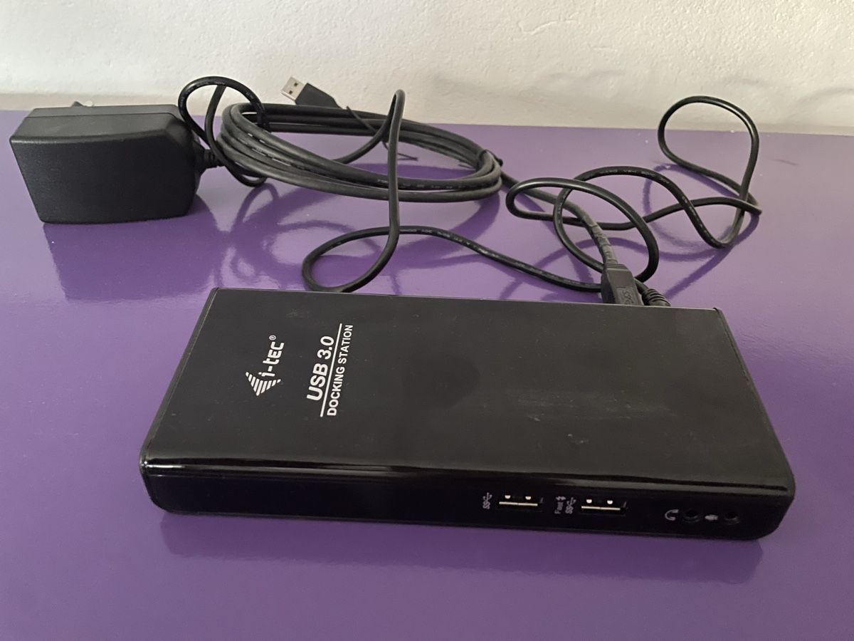 I-tec Dockingstation: i-tec USB 3.0 / USB-C / Thunderbolt 3 Dual Display Dock – Neu (gemäss Beschreibung) aus Rorschach von lobosch1