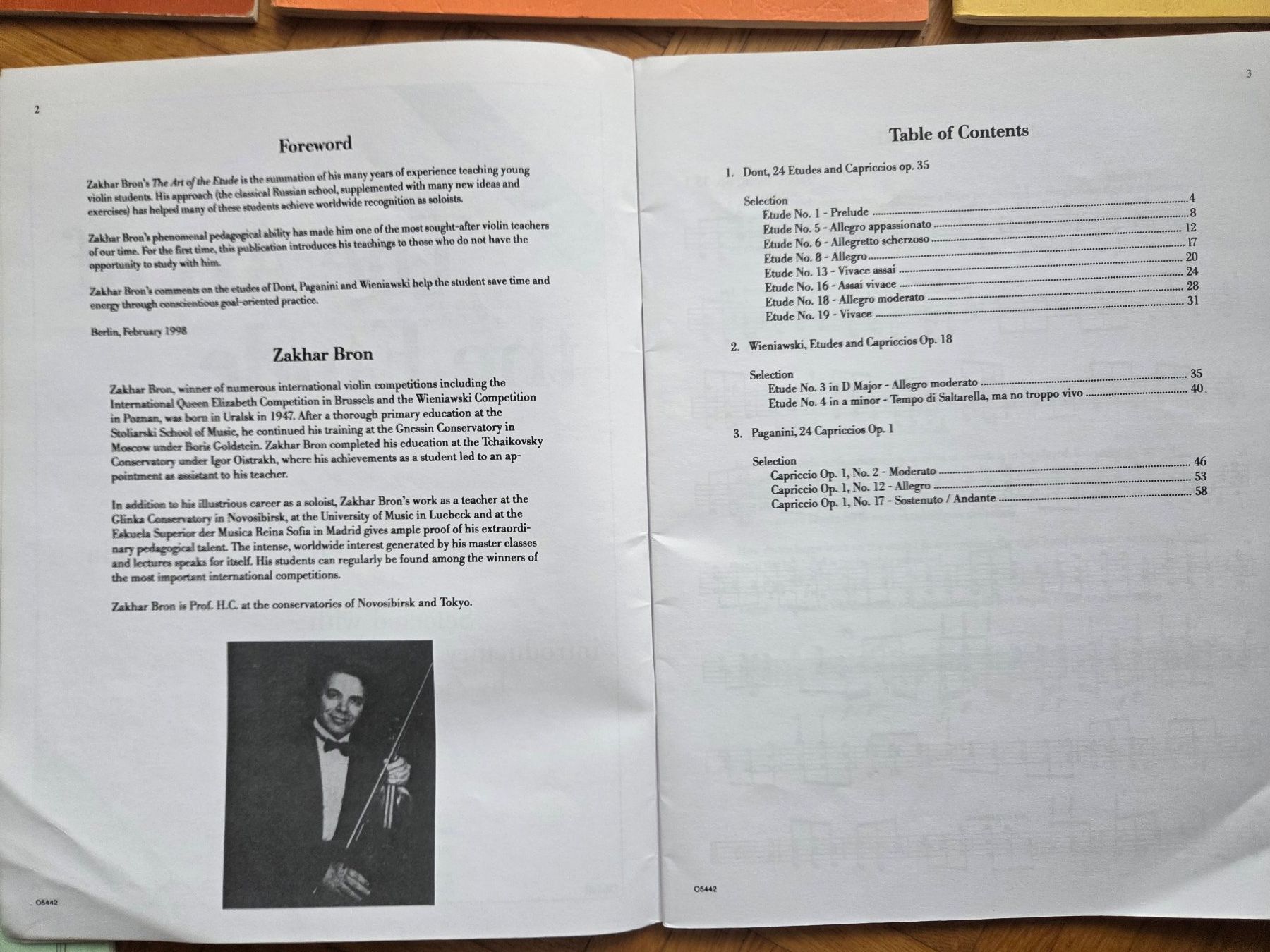 Libri: Violintechnik und Etüden – Usato da Basel venduto da Roundtrip 5