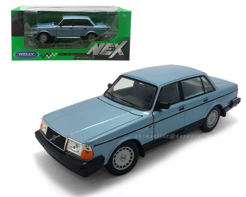 Dromader Welly Volvo 240 GL 1/24 Gold Neu Modell Au Produktbild-Vorschau 5
