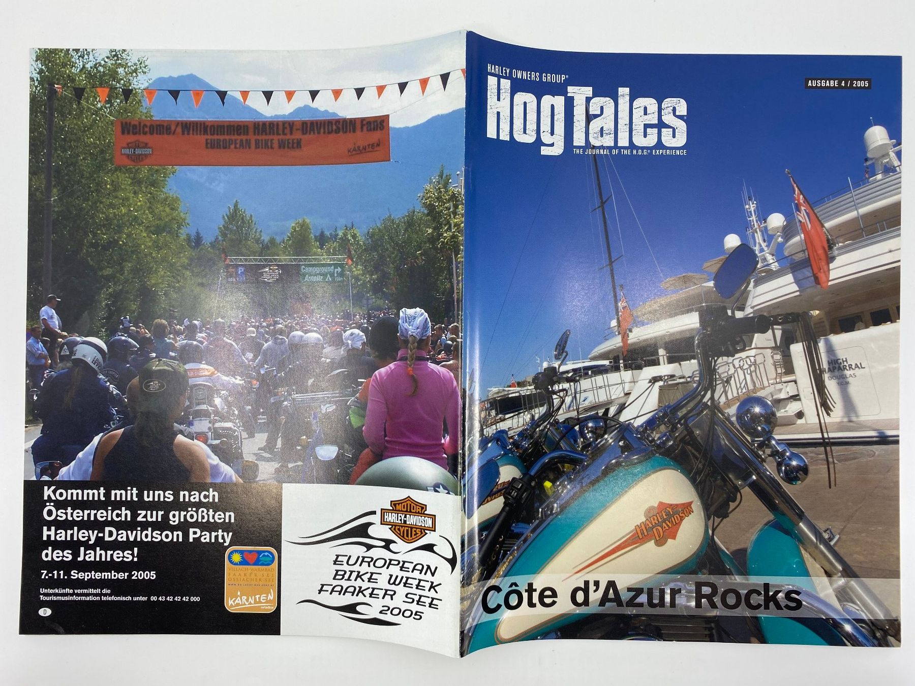 Riviste & Magazine: Harley Owners Group HOG Magazine  HogTailes 2005 – Usato da Langwiesen venduto da Restposten-24 3