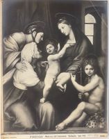 Antike Foto / Vintage - Florenz. Madonna, Raffaelle